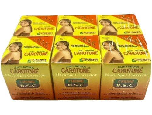 Carotone Light & Natural Black Spot Corrector BSC Cream (6 Pack)