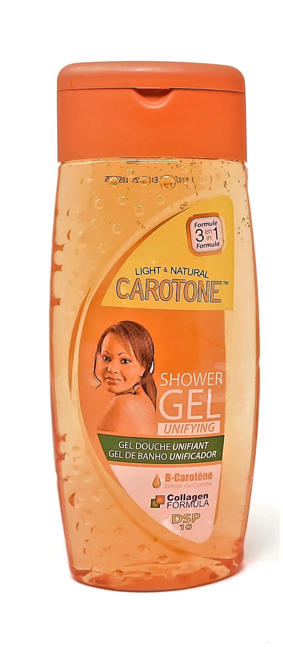 Carotone Light & Natural Shower Gel Unifying 250ml