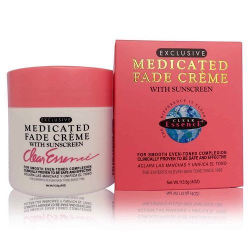 Clear Essence Exclusive Medicated Fade Creme with Sunscreen 4 oz