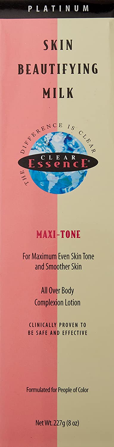 Clear Essence Platinum Maxi-Tone Skin Beautifying Milk 8oz