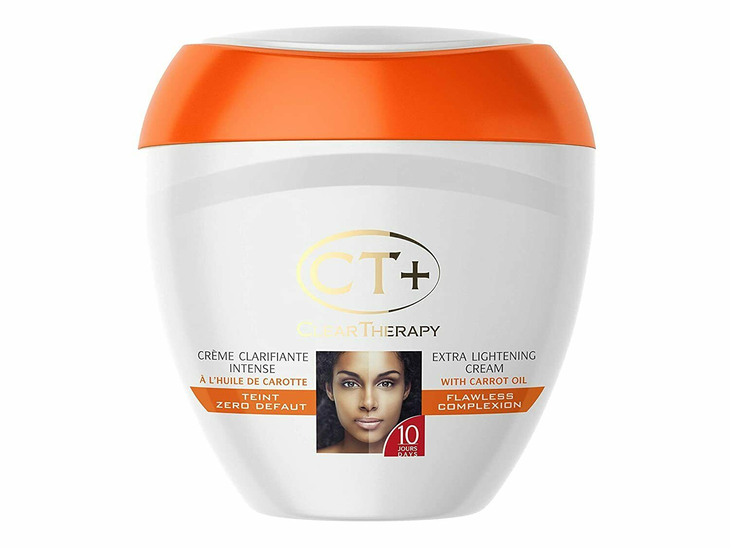 CT+ Clear Therapy Extra Lightening Cream Carrot Oil 400ml