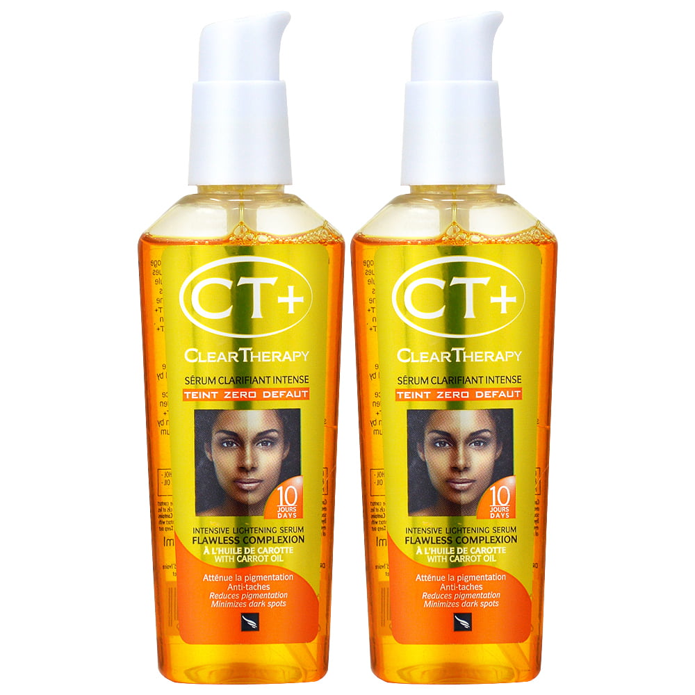 CT+ Clear Therapy + Intensive Lightening Serum with "Carrot Oil" 75ml (Pack of 2)