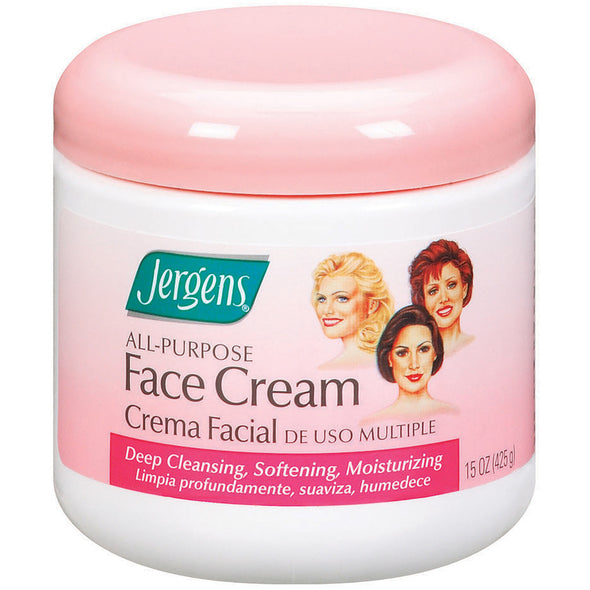 Jergens All-Purpose Face Cream Moisturizer 15 oz