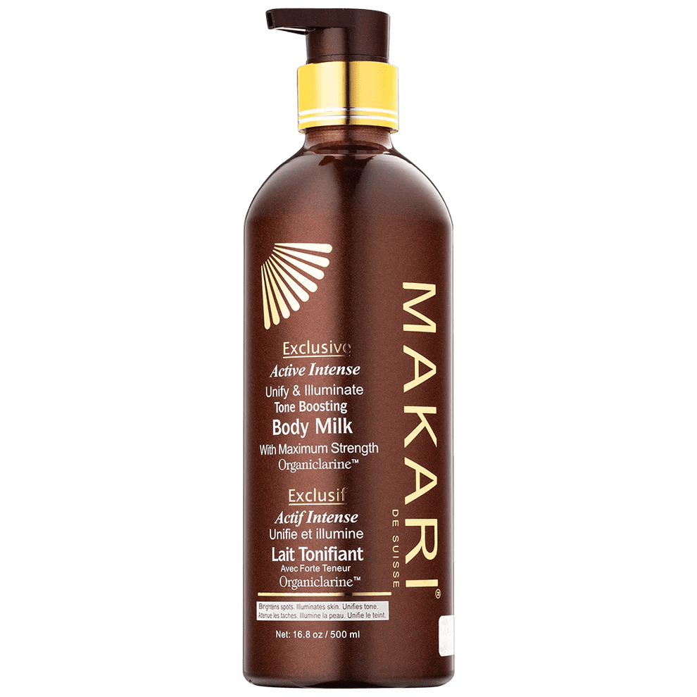 Makari De Suisse Exclusive Active Intense Unify & Illuminate Tone Boosting Body Milk --496ml/16.8oz