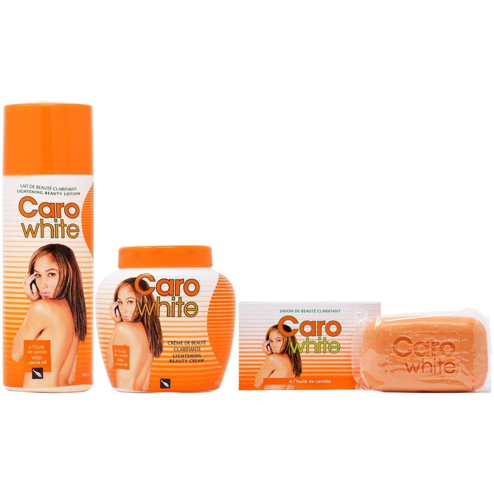 Caro White Set (Lotion 500ml + Cream 16.9oz + Soap 6.3oz)