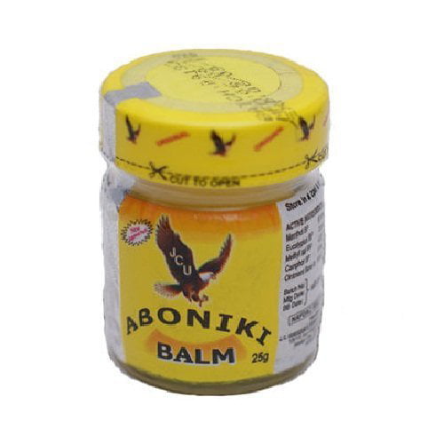 Aboniki Balm 25g for Pain Relief, Sore Muscles, Anti-inflammatory, Relieves Pains, Muscles, Waist and Backache by ABONIKI
