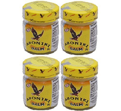 Aboniki Balm for Pain Relief, Sore Muscles, Anti-Inflammatory, Relieves Pains-25g (Pack od 4)
