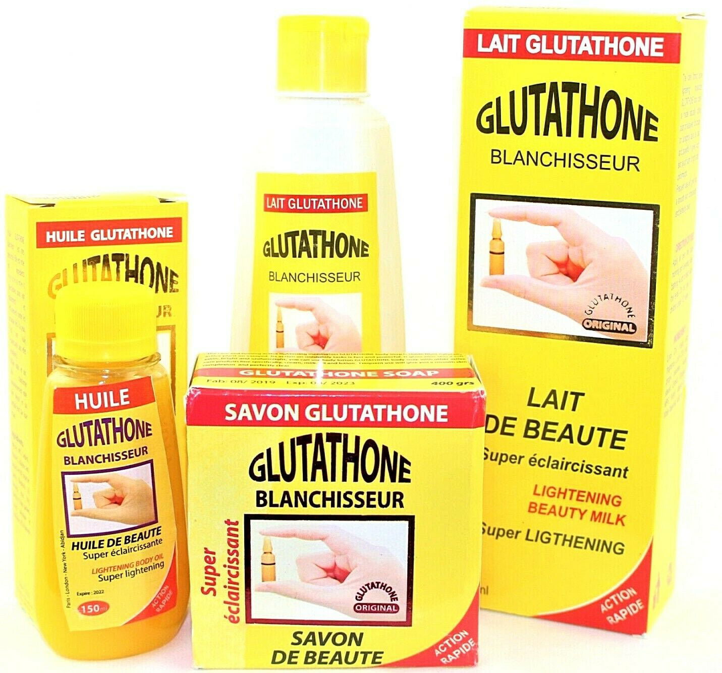 Glutathone Lightening Beauty Milk 300Ml ,Glutathone Soap and Glutathone Oil