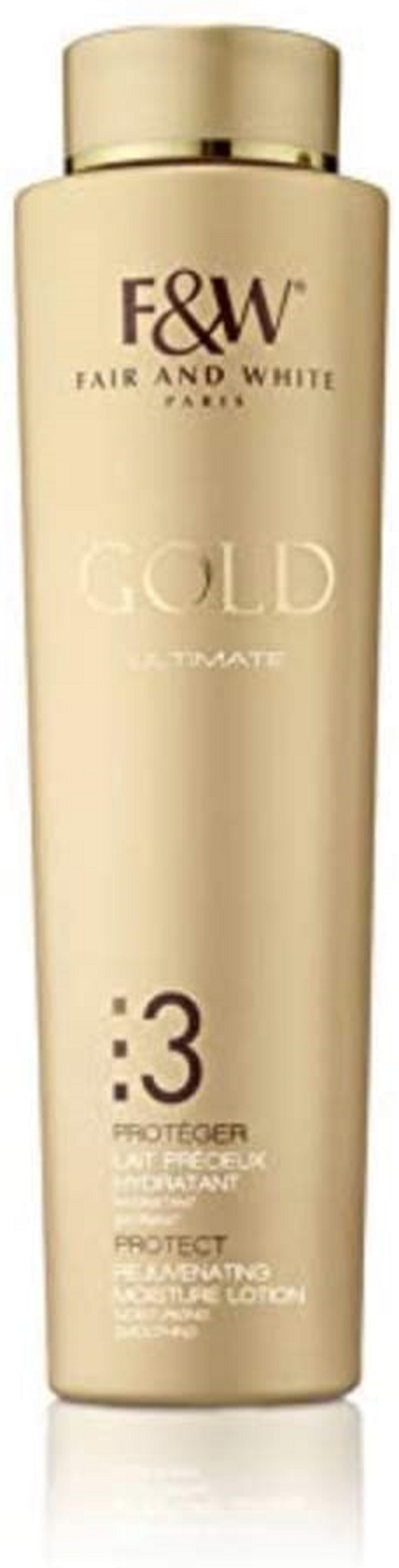 Fair & White 3: Gold Rejuvenating Moisture Lotion 500ml