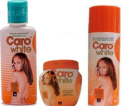 CARO-WHITE SUPER SET (LOTION 300ML, CREME 120ML, AND OIL 50ML)