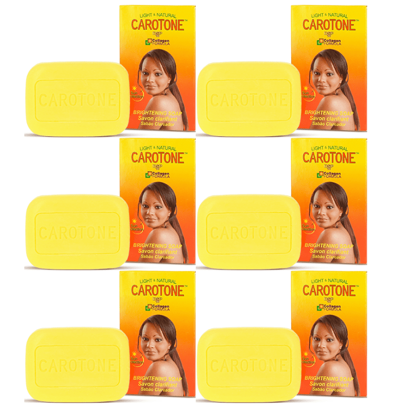 Carotone Light & Natural Brightening Soap 6.7oz (Pack of 6)