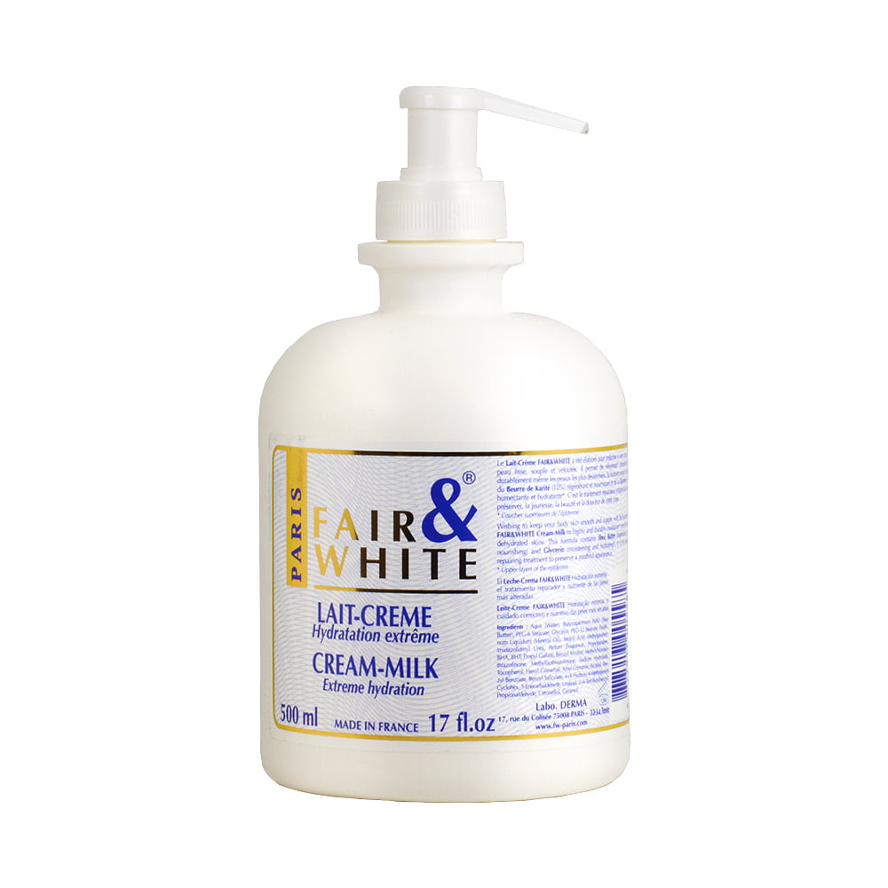 Fair & White Original Lait-Ceam Milk Extreme Hydration 16.9oz/500ml
