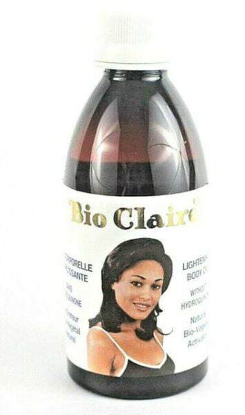 BIO CLAIRE LIGHTENING BODY OIL NATURAL BIO-VEGETAL ACTIVATOR 6.6oz Bottle