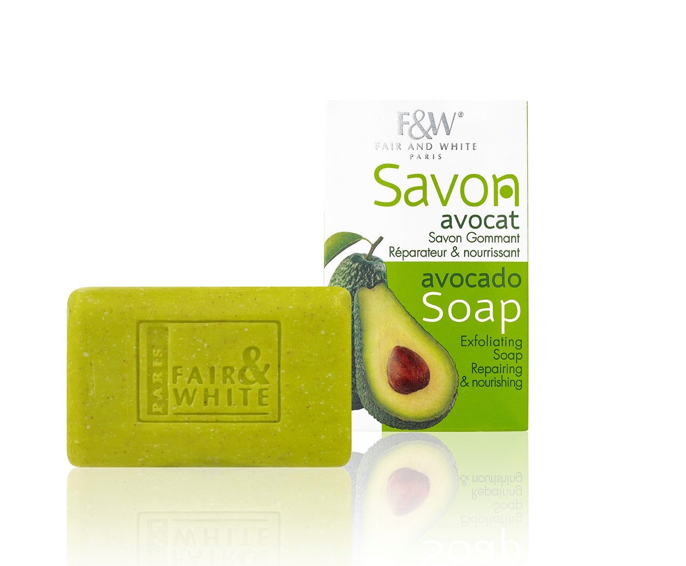 Fair & White Original Avocado Exfoliating Soap NEW - 200g / 7 oz