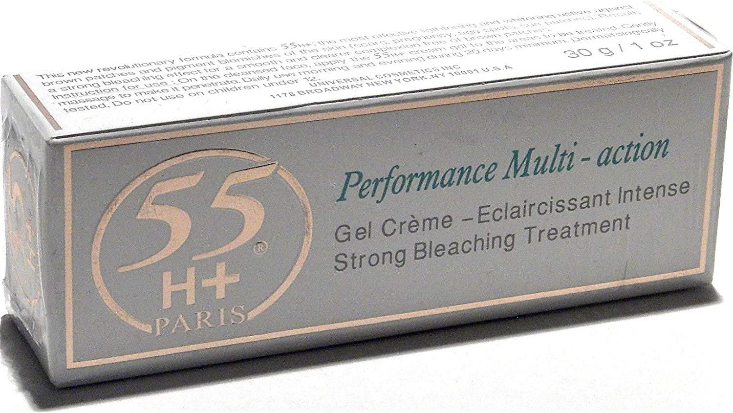 55H+Performance Multi-Action Gel Creme 1 oz.
