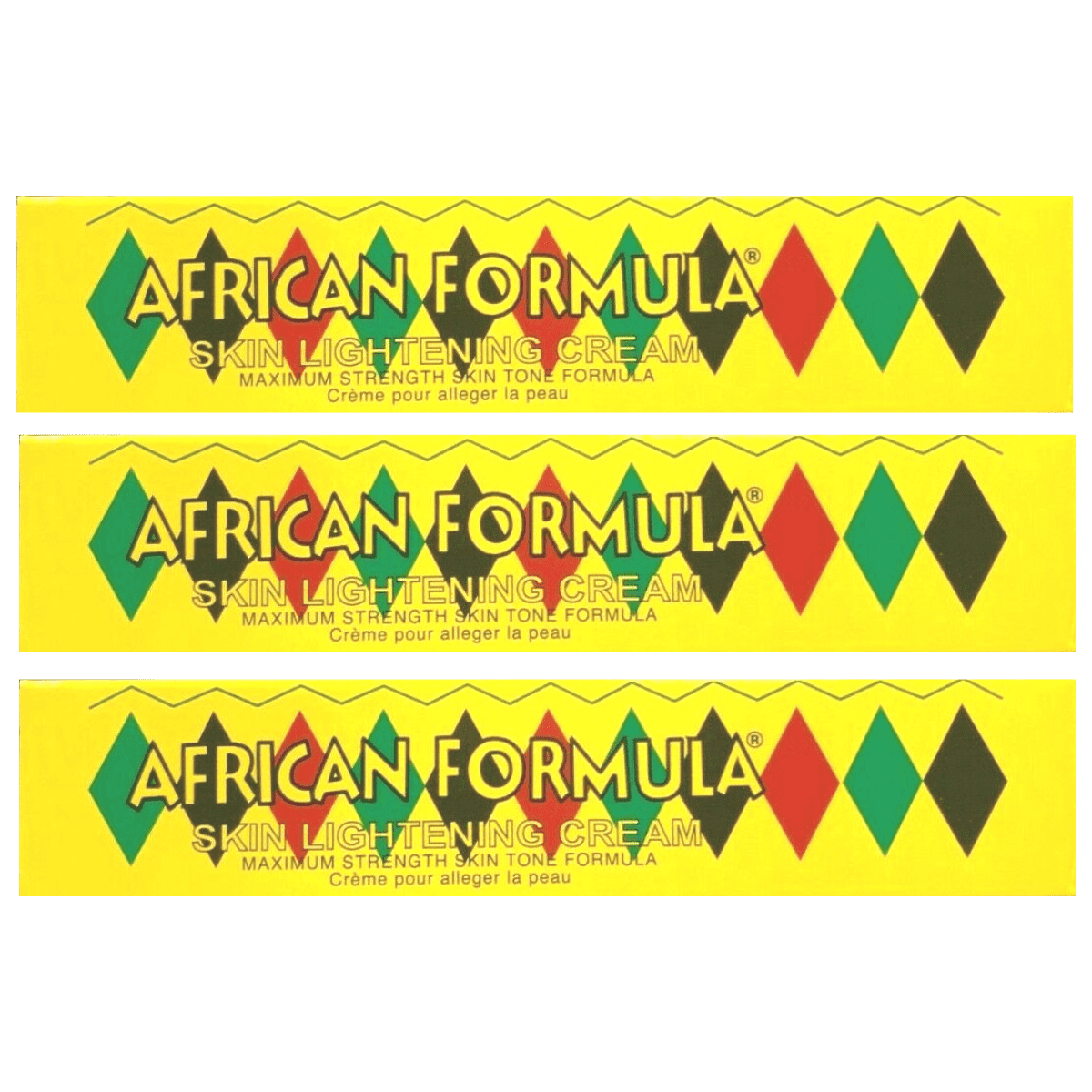 African Formula Skin Toning Cream 1.76 oz (3 Pack) 50g Tubes