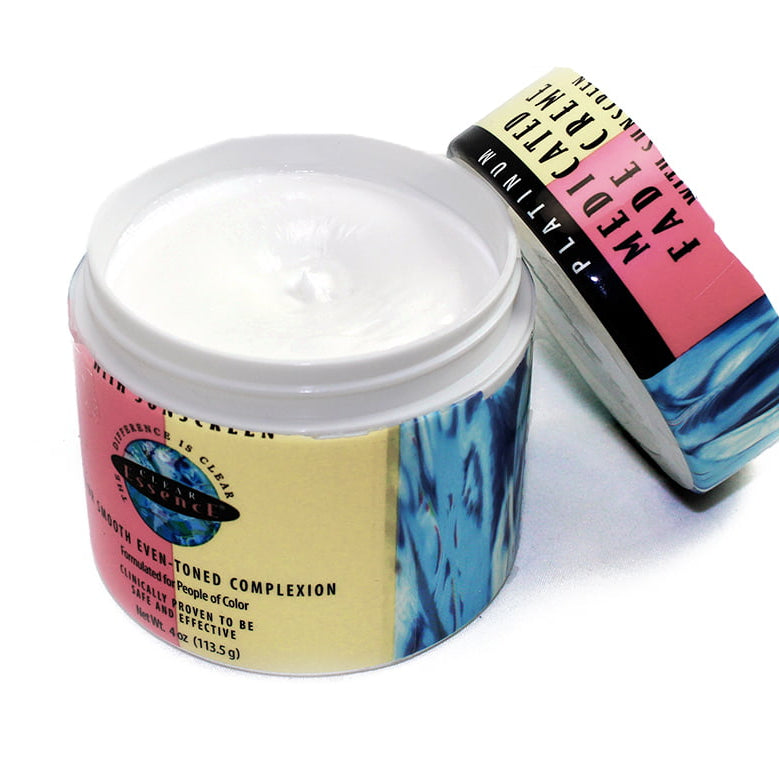 Clear Essence Platinum Medicated Fade Creme with Sunscreen 4 oz