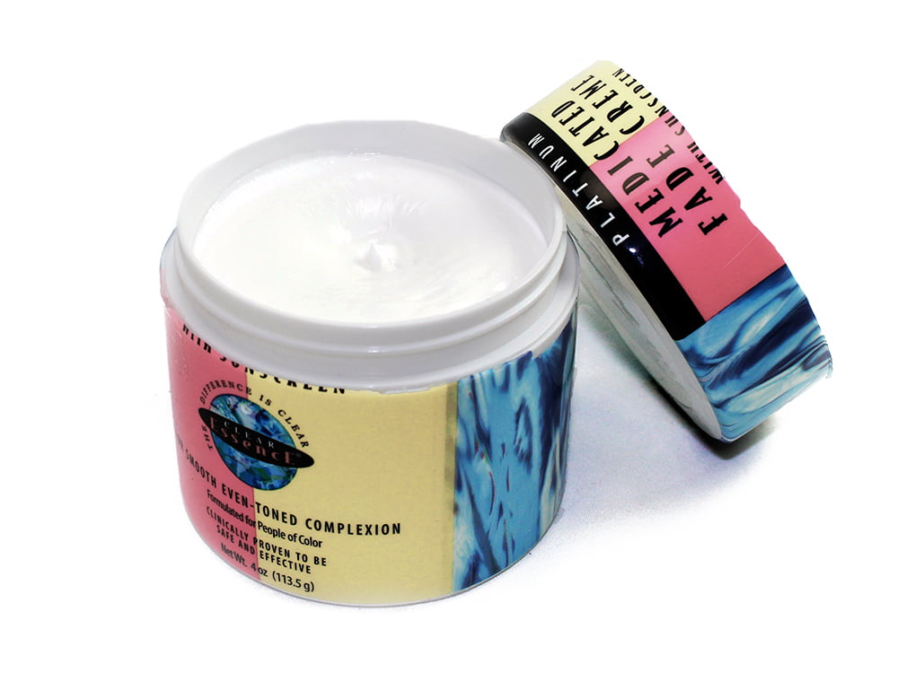 Clear Essence Platinum Medicated Fade Creme with Sunscreen 4 oz