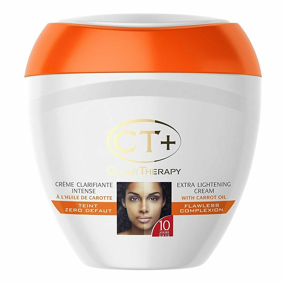 CT+ Clear Therapy Extra Lightening Cream Carrot Oil 400ml