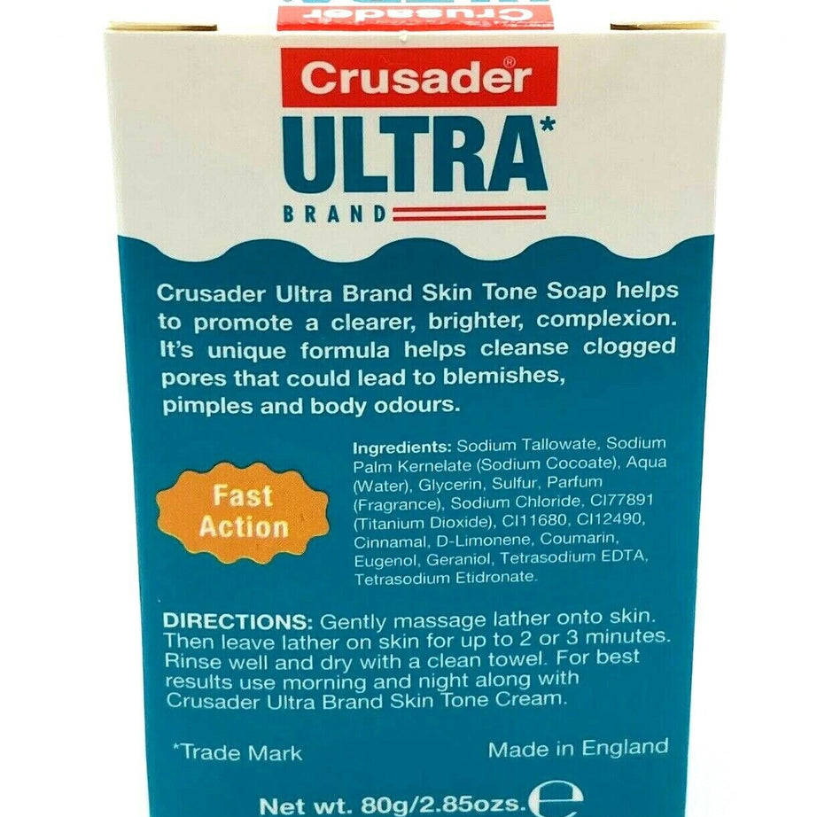 Crusader Ultra Skin Tone Soap 2.85oz