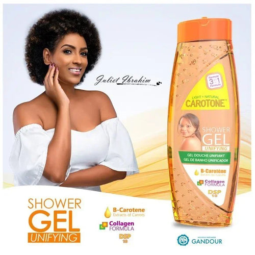 Carotone Light & Natural Shower Gel Unifying 500ml
