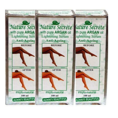Nature Secrete Serum Huile Eclaircissant Anti-age Oil 100ml (Pack of 3)