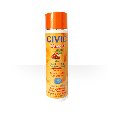 Civic Carrot Intense Lightening Beauty Lotion 16.8 oz