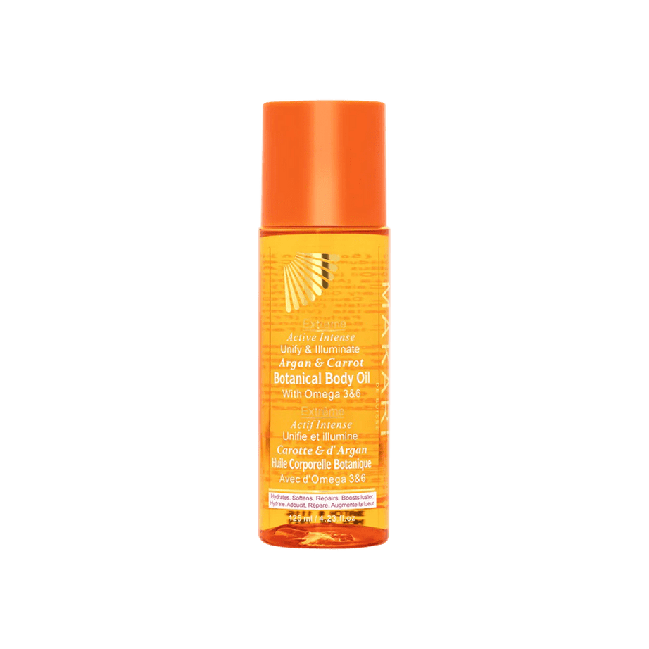 Makari De Suisse Extreme Active Intense Argan & Carrot Botanical Body Oil --125ml/4.23oz