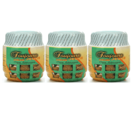 Toujours Jeune Brightening Cream 300g Creme Jar (Pack of 3)