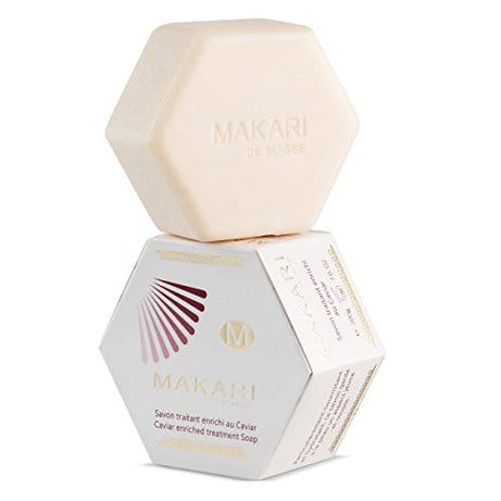 Makari Classic Caviar Enriched Treatment Soap 7.0 oz , Moisturizing & Bar Soap for Face & Body , Anti-Aging Cleanser Combats Dryness, Dullness, Wrinkles & Blemishes