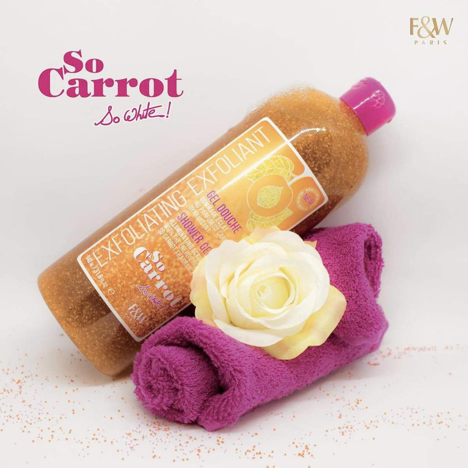Fair & White So Carrot Exfoliating Shower Gel 940 ml