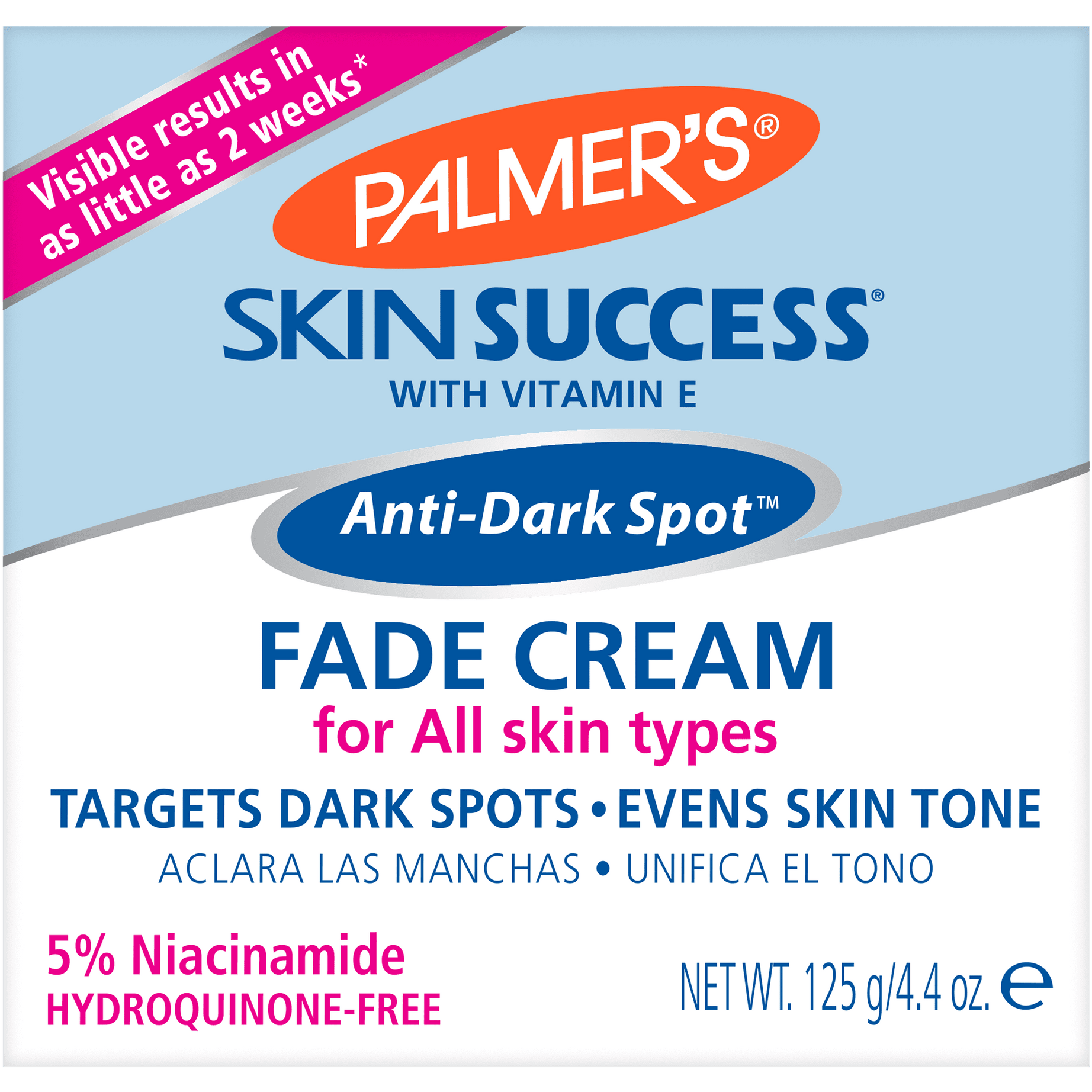 Palmer's Skin Success Fade Cream for All Skin Types 4.4 oz.
