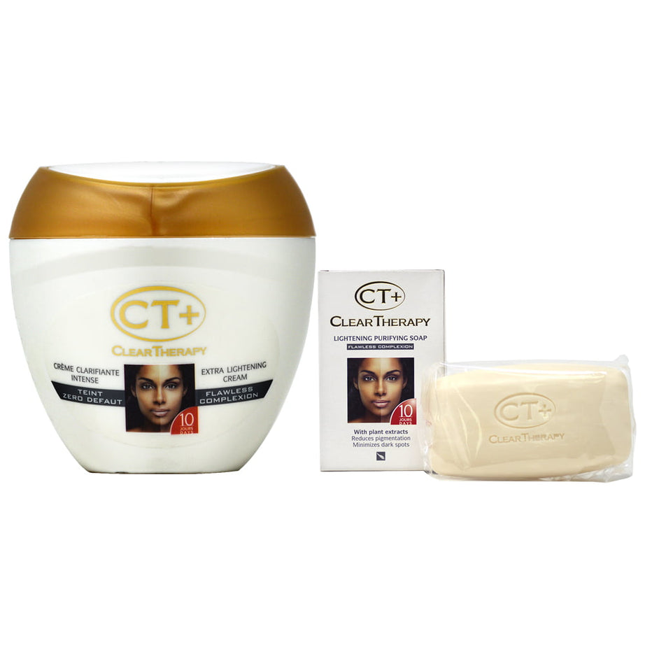 CT+ Clear Therapy Cream 400ml + Soap 175g