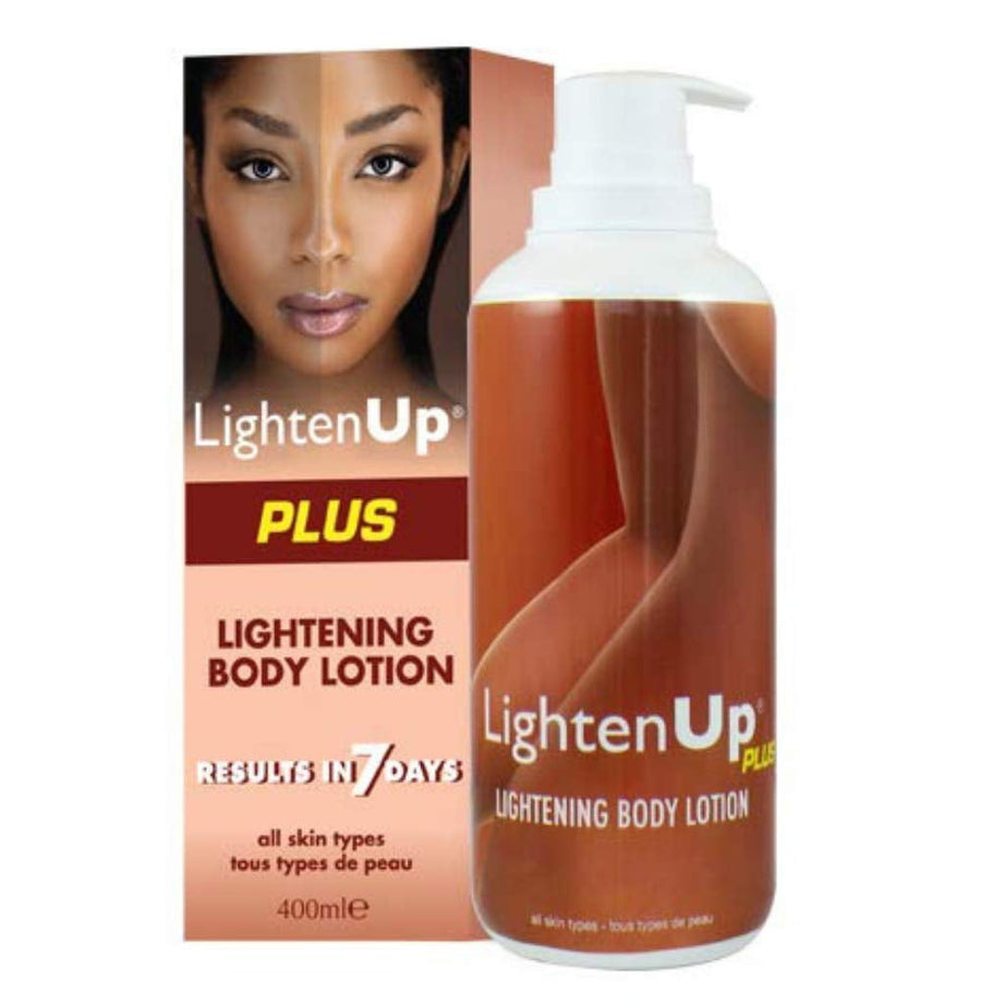 LightenUp Body Lotion, Helps to Fade Dark Spots, with Jamaican Castor Oil and Shea Butter