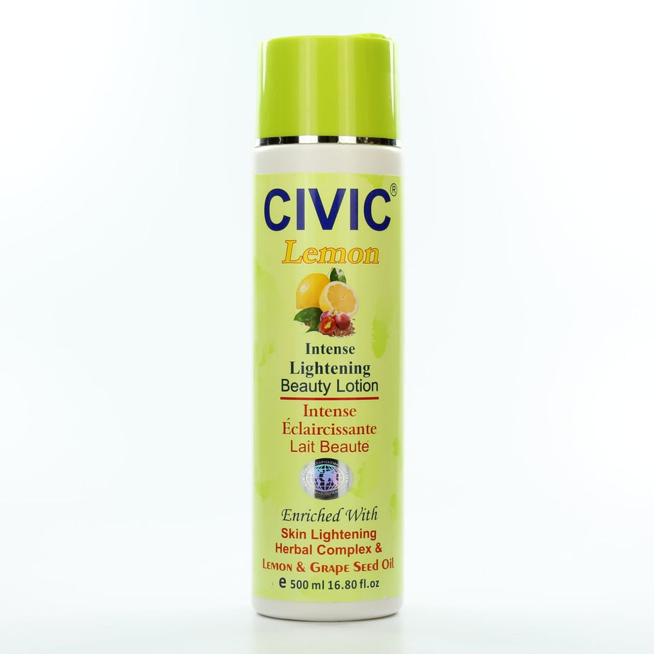 Civic Lemon Intense Lightening Beauty Lotion 16.8 oz