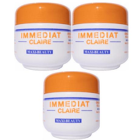 Immediate Claire Body Cream 135ml (Pack of 3)