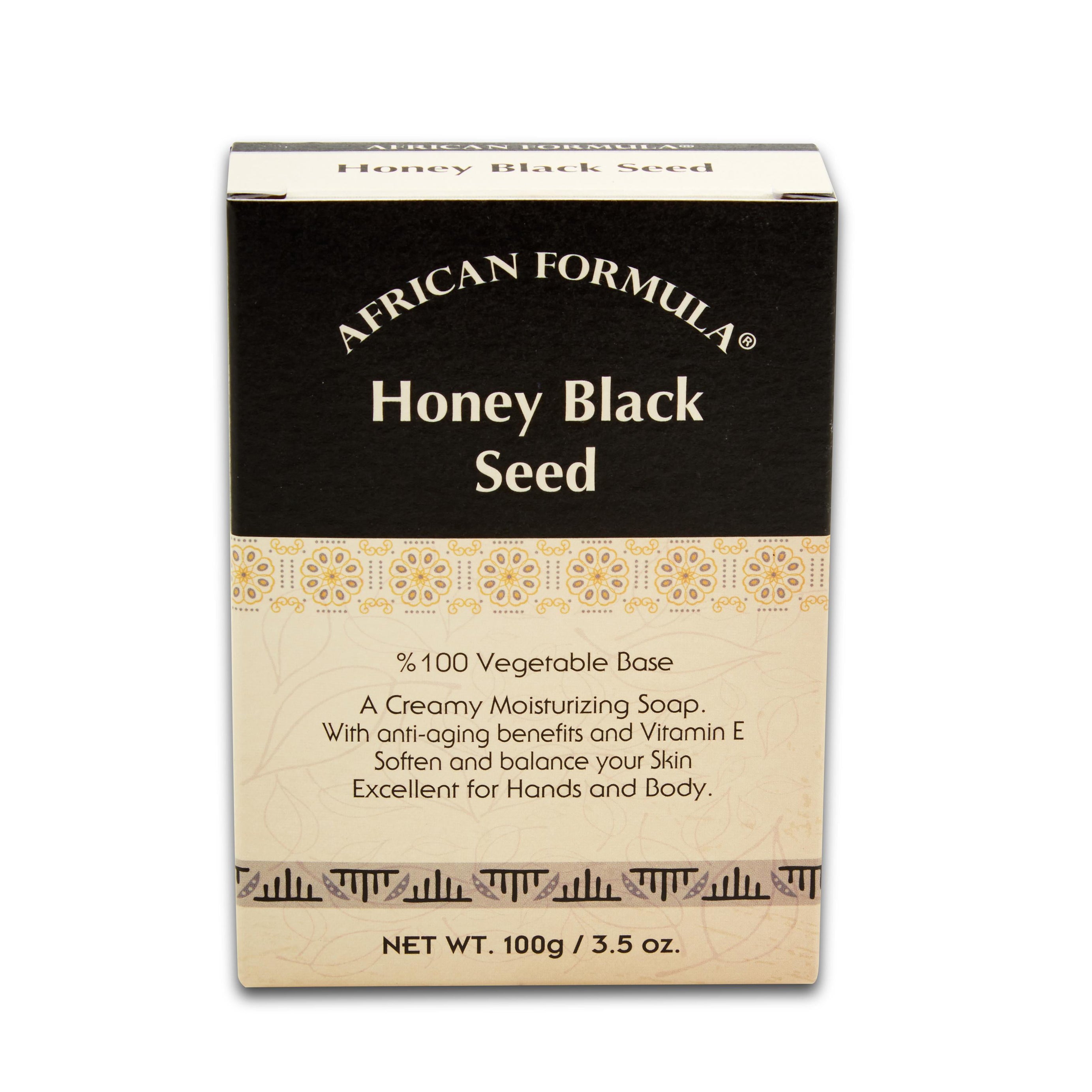 African Formula Afr Form Soap Honey Blk Seed