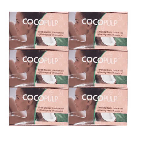 Cocopulp Lightening Soap with Coconut Oil (Pack of 6)