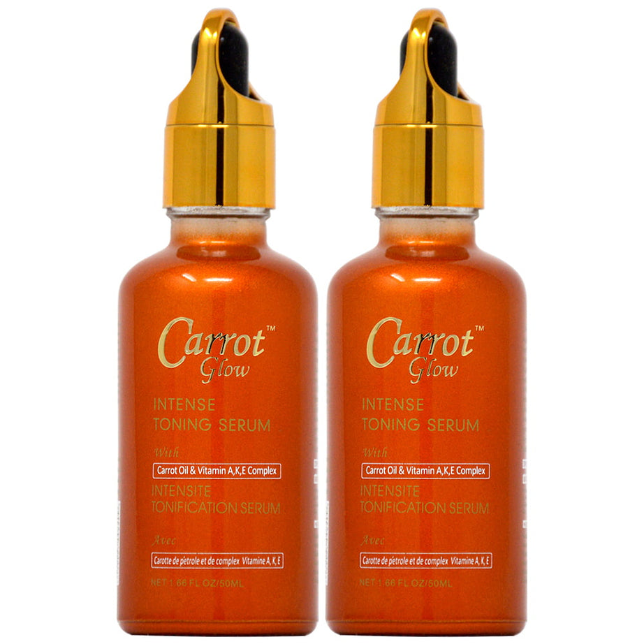 Carrot Glow Intense Toning Serum 1.66oz (Pack of 2)