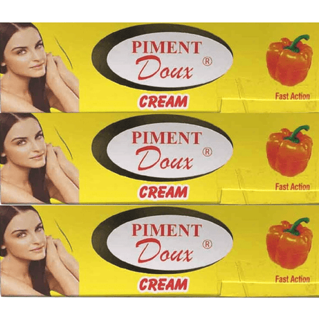 Piment Doux Tube Cream 1.76oz (Pack of 3)