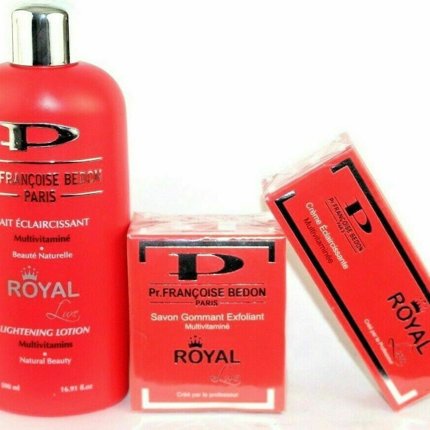 Pr. Francoise Bedon Royal Lotion, Soap and Tube Cream Trio