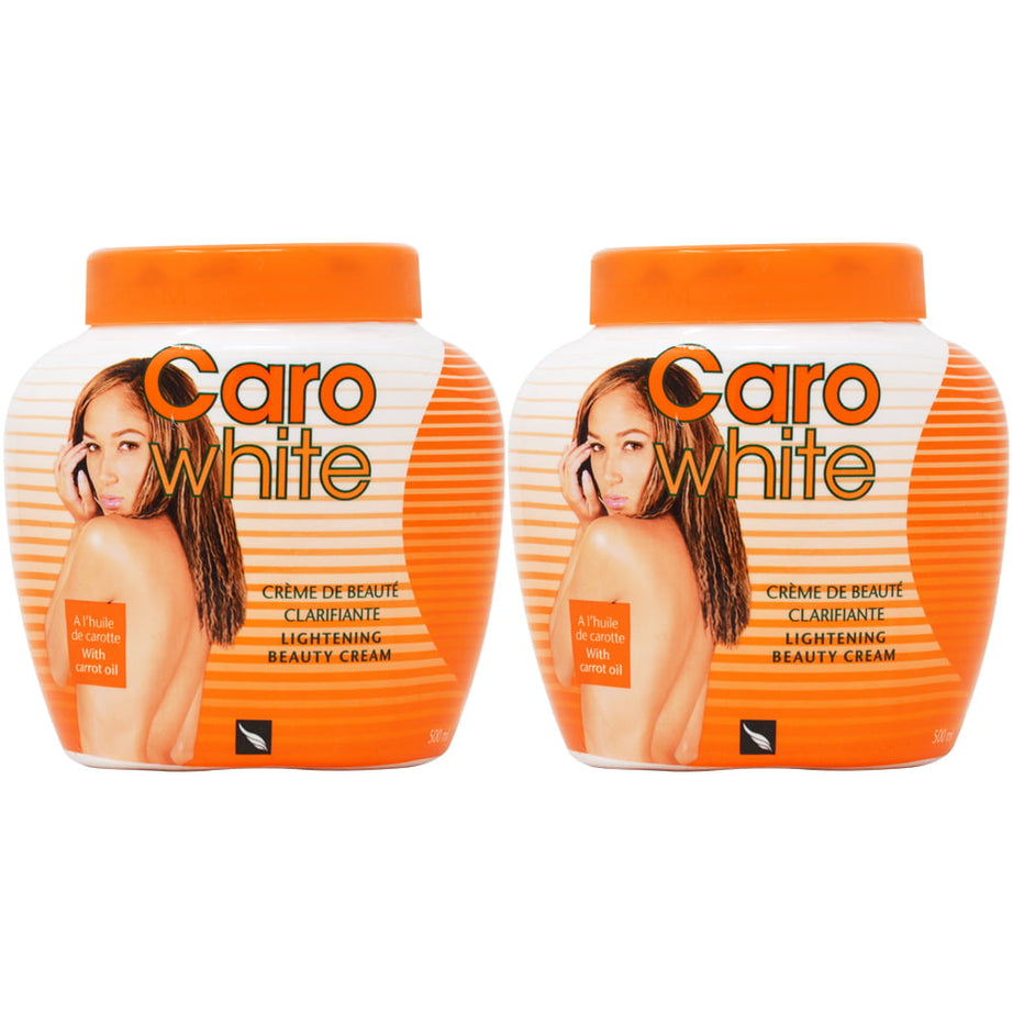 Caro White Cream Jar 16.9oz (Pack of 2)