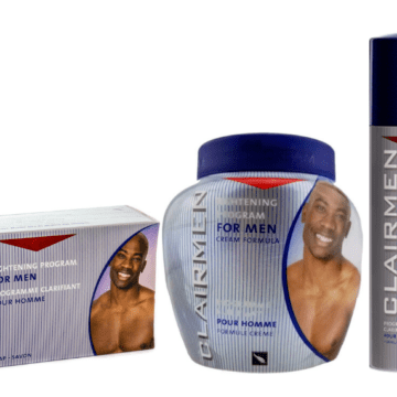 Clairmen Lightening Jar Cream 500ml, Lightening Lotion 500ml, Savon Bar 180g SET