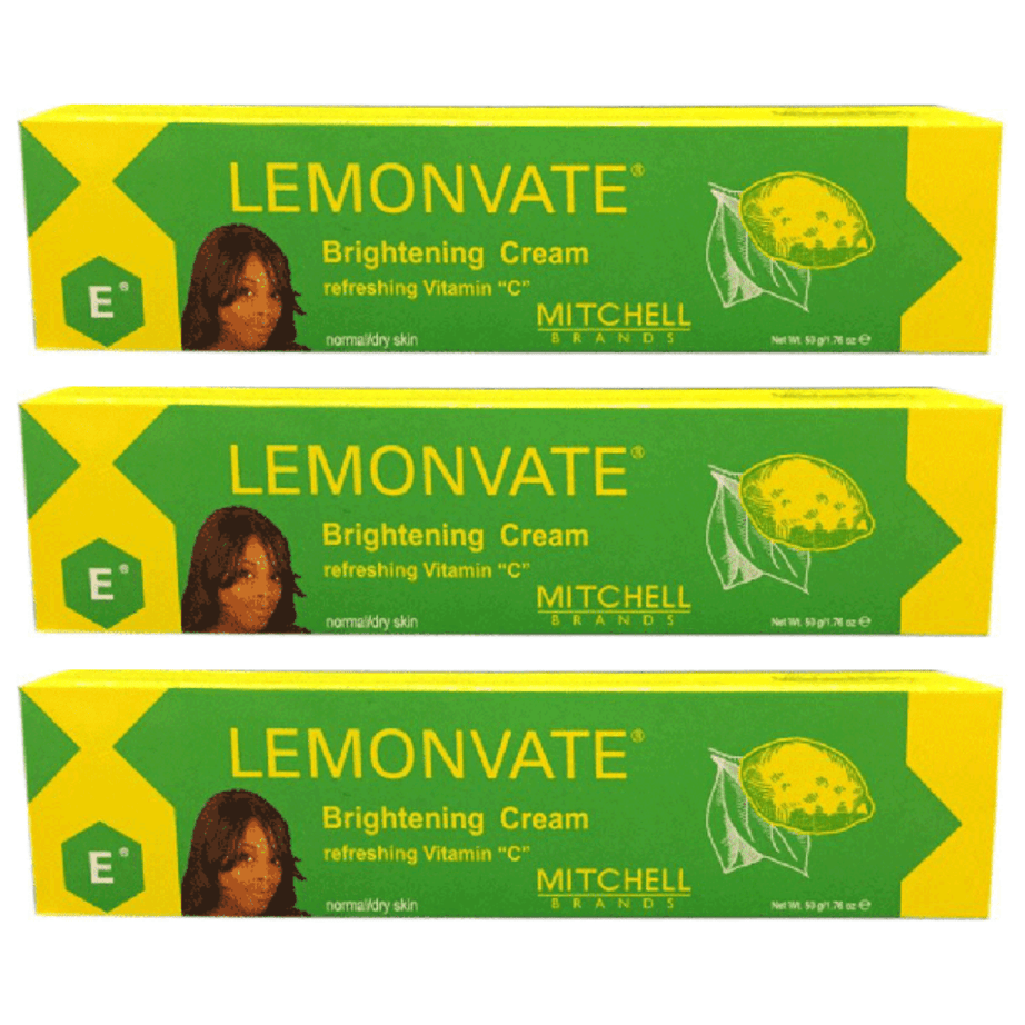 LEMONVATE Brightening Cream with Vitamin C 50g (Pack of 3)