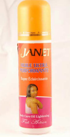 Janet Body Care Lightening Oil 125 ml