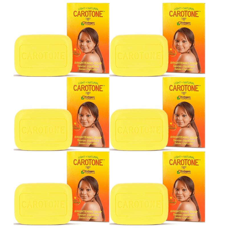 Carotone  Light & Natural Brightening Soap 6.7oz (Pack of 6)