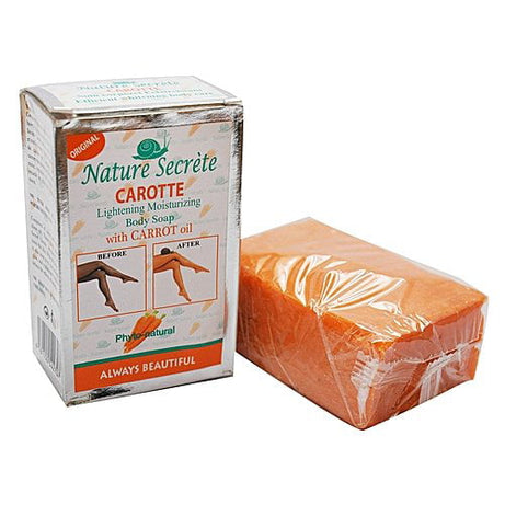 Nature Secrete Carotte Exfoliating Lightening Carrot Soap 11.6 oz