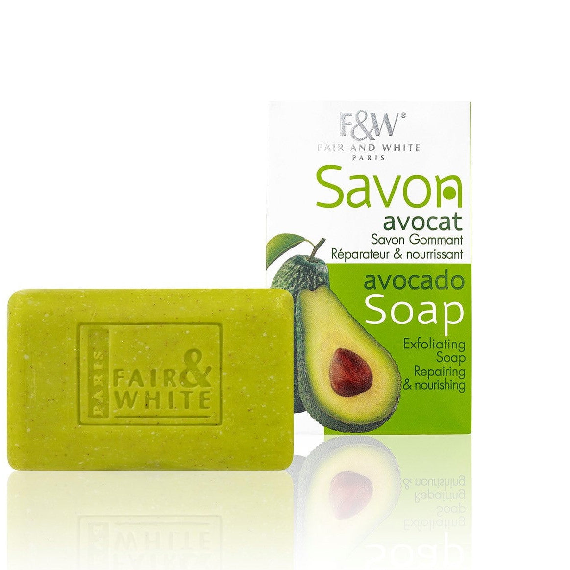 Fair & White Original Avocado Exfoliating Soap NEW - 200g / 7 oz