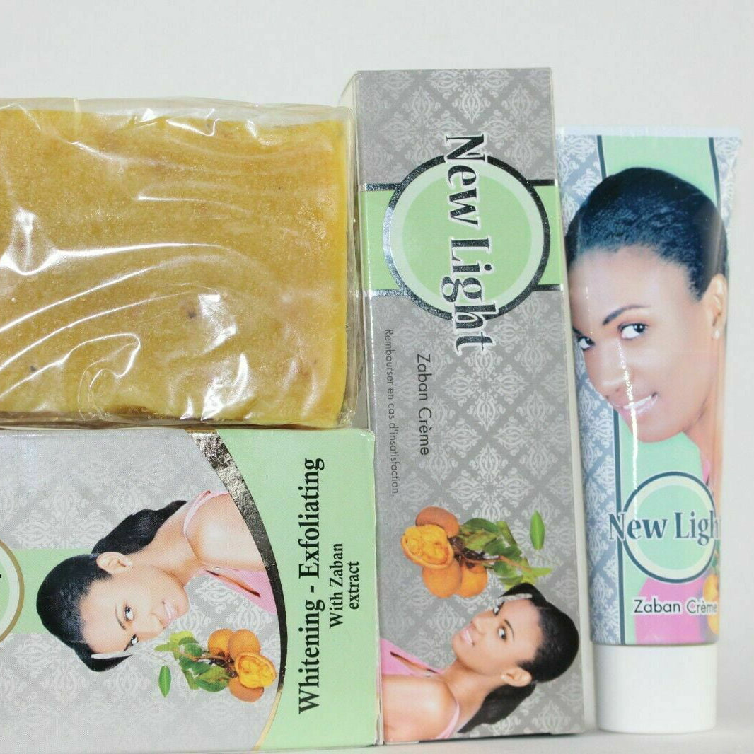 New Light Zaban Soap and Tube Cream Set