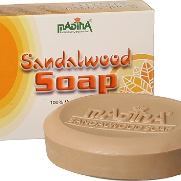 Madina Sandalwood Soap [2-Pack - 3.5 oz.]